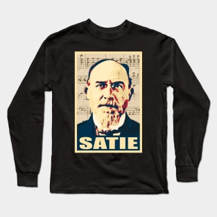 Eric Satie musical notes Long Sleeve T-Shirt